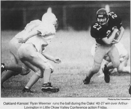 Ryan Weemer in action